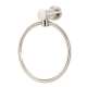 Infinity A8740-SN Modern Towel Ring 6-in in Satin Nickel