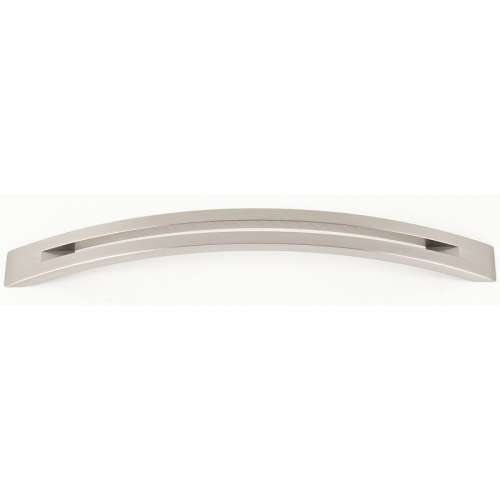 Slit Top A422-8-SN Modern Pull in Satin Nickel