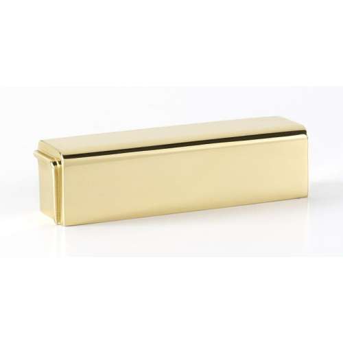 Cube A986-3-PB Cup Pull Modern in Polished Brass
