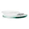 Modern Soap Dish 6-11/16-in in Polished Chrome