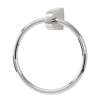 Modern Towel Ring 7-in in Polished Chrome
