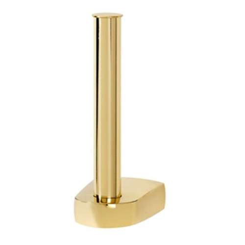 Modern Tissue Holder 5-7/8-in in Polished Brass