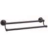 Embassy A9025-24-CHBRZ Double Towel Bar Traditional in Chocolate Bronze