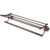 Towel Rack Traditional in Chocolate Bronze