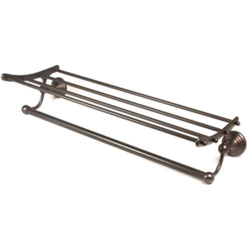 Towel Rack Traditional in Chocolate Bronze