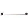 Towel Bar Traditional in Chocolate Bronze