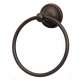 Towel Ring Traditional 6-in in Chocolate Bronze