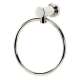 Modern Towel Ring 6-in in Polished Nickel