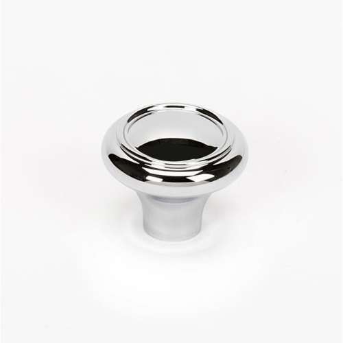 Classic Traditional A1562-PC Knob Traditional 1-1/2-in in Polished Chrome