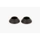 Appliance Pull Rosettes 1-3/4-in in Chocolate Bronze