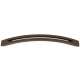 Slit Top A422-8-CHBRZ Modern Pull in Chocolate Bronze