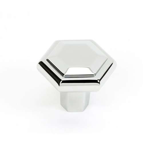 Knob Modern 1-1/2-in in Polished Nickel