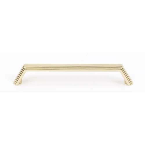 Nicole A427-6-PB Modern Pull in Polished Brass