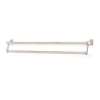 Cube A6525-31-SN Double Towel Bar Modern in Satin Nickel