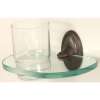 Traditional Tumbler Holder 6-5/8-in in Chocolate Bronze