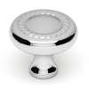 Rope A812-1-PC Knob Traditional 1-in in Polished Chrome