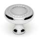 Rope A812-1-PC Knob Traditional 1-in in Polished Chrome