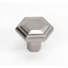 Knob Modern 1-1/2-in in Satin Nickel