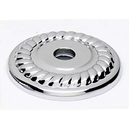 Backplate Traditional 1-in in Polished Chrome