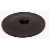 Knob Backplate Traditional 3/4-in in Chocolate Bronze