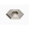 Backplate Modern 1-1/2-in in Satin Nickel