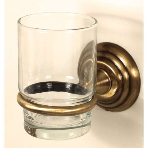 Traditional Tumbler Holder in Antique English
