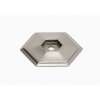 Backplate Modern 1-5/8-in in Satin Nickel