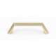 Nicole A427-3-PB Modern Pull in Polished Brass