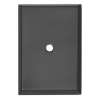 Escutcheon Backplate Escutcheons 1-7/8-in in Matte Black