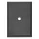 Escutcheon Backplate Escutcheons 2-1/4-in in Matte Black