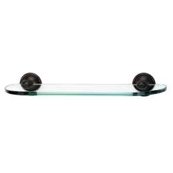 18-in Glass Shelf with Brackets Traditional in Barcelona