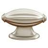 Knob Traditional 1-7/8-in in Satin Nickel