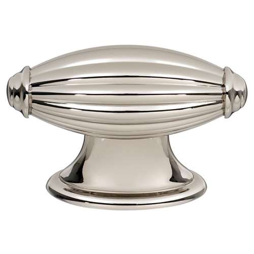 Knob Traditional 2-3/16-in in Polished Nickel