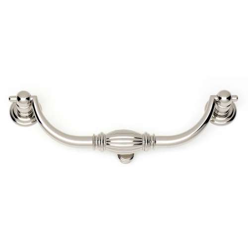 Tuscany A233-6-PN Bail Pull Traditional in Polished Nickel