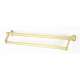 Cube A6525-25-PB Double Towel Bar Modern in Polished Brass