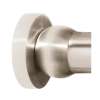 Modern Shower Rod Brackets 2-in in Satin Nickel