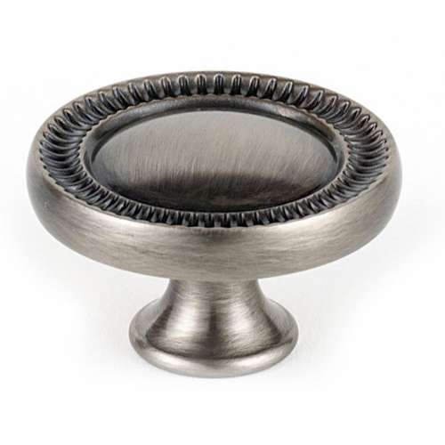 Knob Transitional 1-1/2-in in Pewter