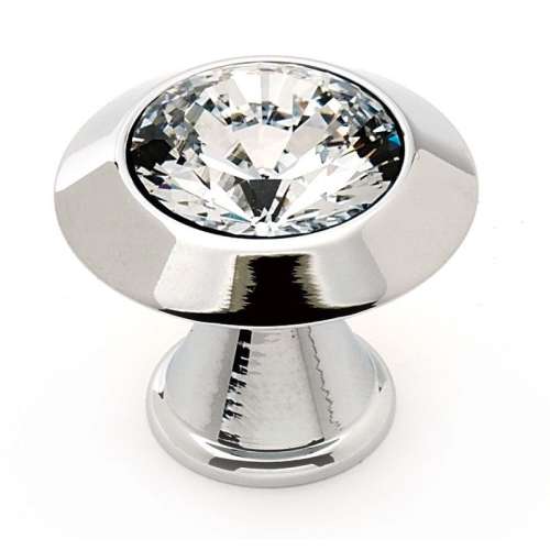 Traditional Knob in Polished Chrome