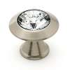 Traditional Knob in Satin Nickel
