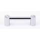 Contemporary Crystal C715-3-PC Crystal Pull Modern in Polished Chrome