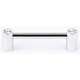 Contemporary Crystal C715-35-PC Crystal Pull Modern in Polished Chrome