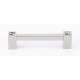 Contemporary Crystal C718-4-PN Crystal Pull Modern in Polished Nickel