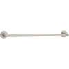 Contemporary I Crystal C8320-24-SN Modern Towel Bar in Satin Nickel