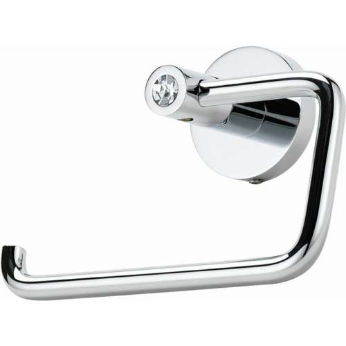 Contemporary I Crystal C8366-SN Modern Tissue Holder in Satin Nickel