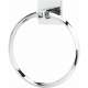 Modern Towel Ring 6-in in Polished Chrome