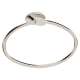 Modern Towel Ring 7-7/8-in in Polished Nickel