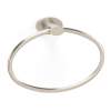 Modern Towel Ring 7-7/8-in in Satin Nickel