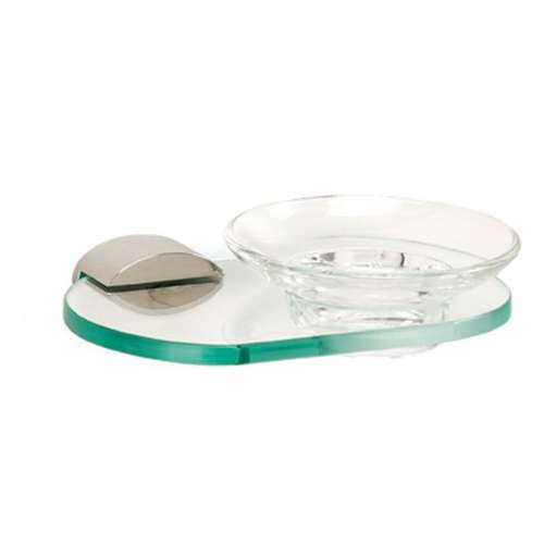 Contemporary III A7630-PN Modern Soap Dish 6-3/4-in in Polished Nickel