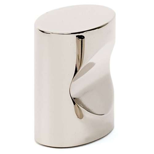 Knob Modern 1-1/8-in in Polished Nickel