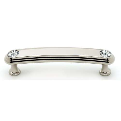 Crystal C211-35-PN Pull Traditional in Polished Nickel